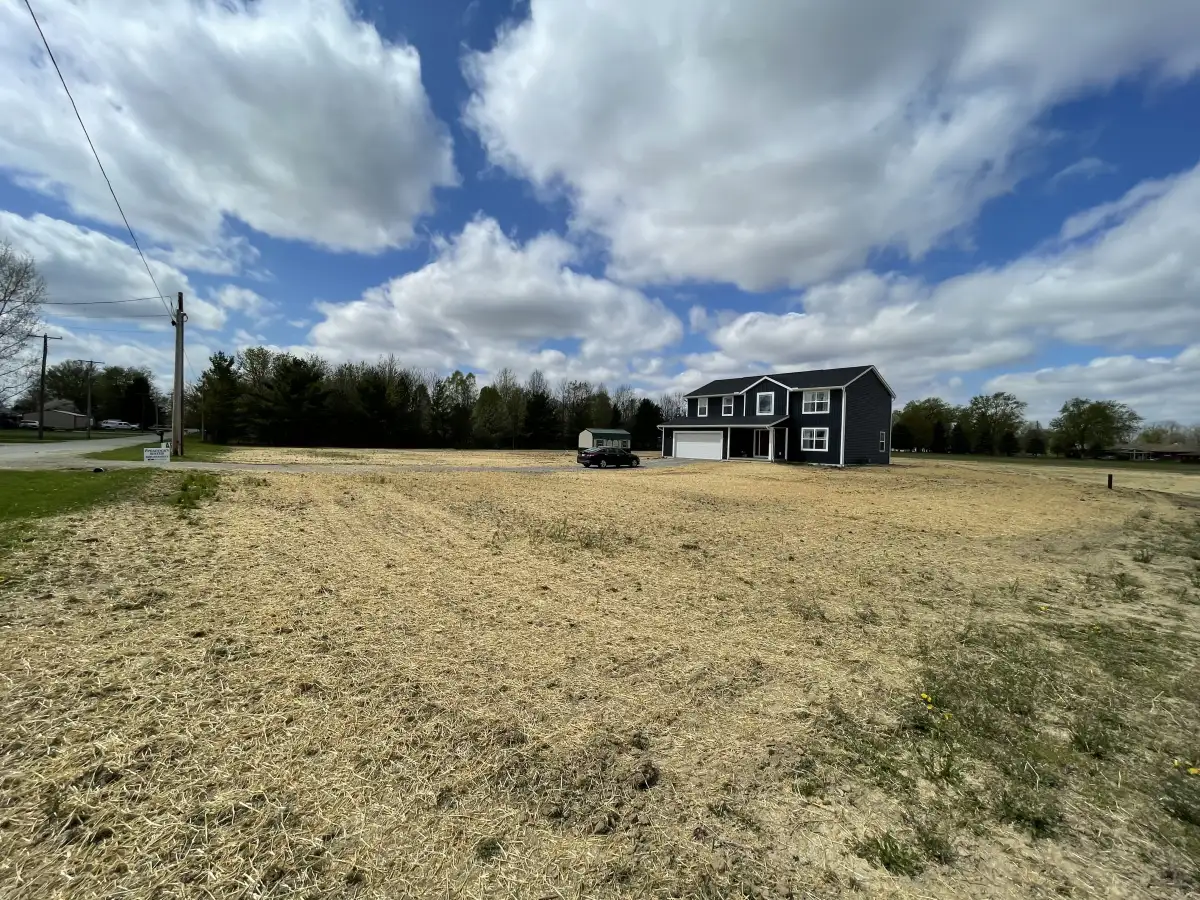 Backyard grading project to correct drainage issues and establish new lawn